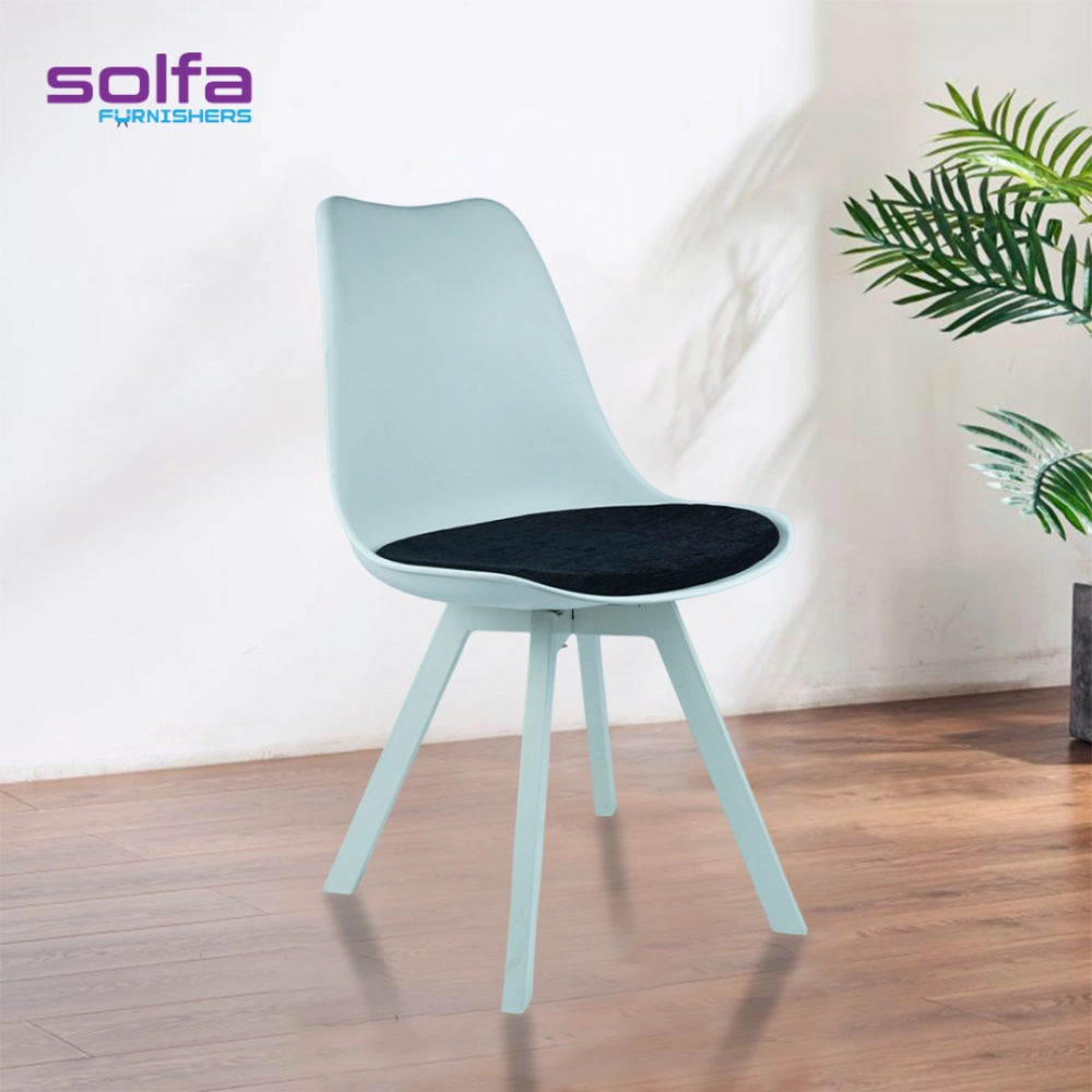 Heavy Duty Tulip Chair White Stand - White